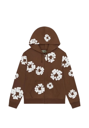 Denim Tears zipped hoodie - Brown