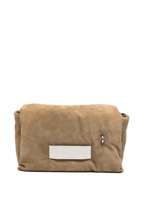 Rick Owens big Pillow Griffin leather shoulder bag - Neutrals