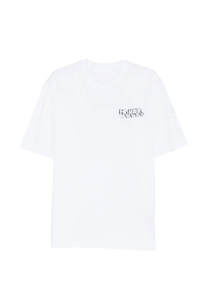 Moncler embroidered T-shirt - White