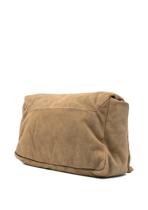 Rick Owens big Pillow Griffin leather shoulder bag - Neutrals