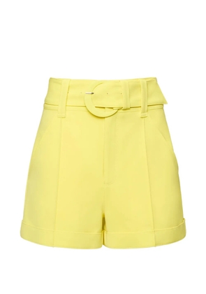 Cinq A Sept Aldi belted shorts - Yellow