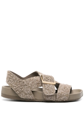 LOEWE Ease suede sandals - Neutrals