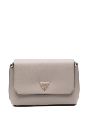 GUESS USA flap-top cross body bag - Grey