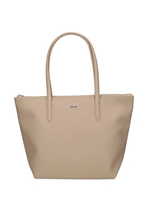 Lacoste small Concept L.12 tote bag - Neutrals