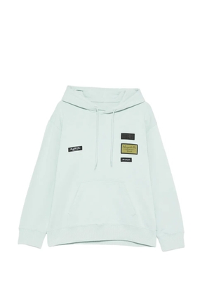 MM6 Maison Margiela logo-patch hoodie - Green