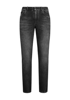 Dolce & Gabbana logo-plaque jeans - Grey
