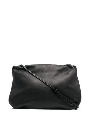 The Row gathered top shoulder bag - Black
