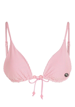 Karl Lagerfeld Ikon bikini top - Pink
