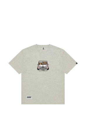 AAPE BY *A BATHING APE® graphic T-shirt - Grey