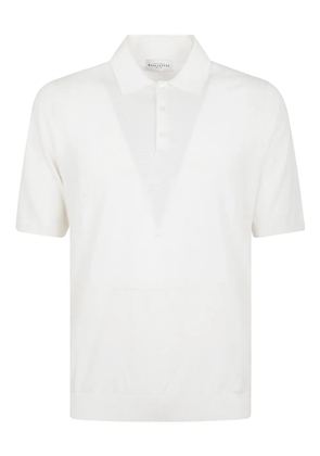 Ballantyne ultralight cotton polo shirt - White