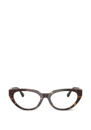 Versace Eyewear cat-eye glasses - Brown