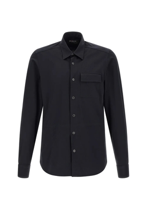 Kiton Buba snap-button shirt - Blue