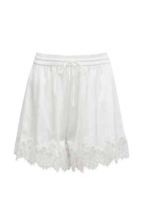 Fleur Du Mal Juliet lace short - White