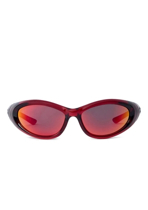 Balenciaga Eyewear round-frame sunglasses - Red