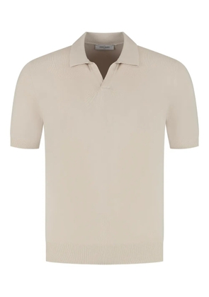 Gran Sasso short-sleeve polo shirt - Neutrals