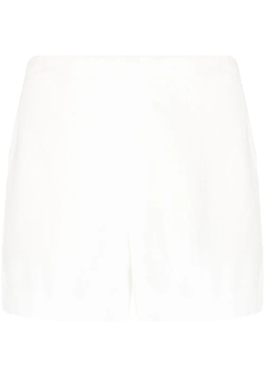 Polo Ralph Lauren Flat Front linen shorts - White