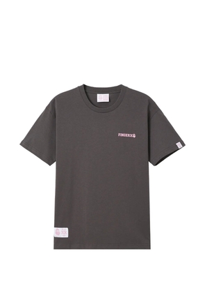 FINGERCROXX logo T-shirt - Grey