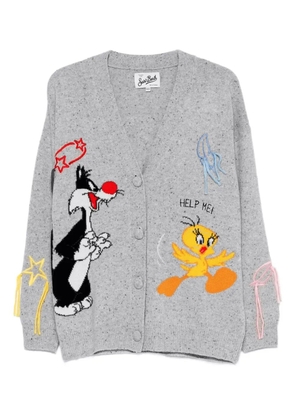 MC2 Saint Barth V-neck cardigan - Grey