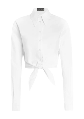 Dolce & Gabbana stretch-cotton shirt - White
