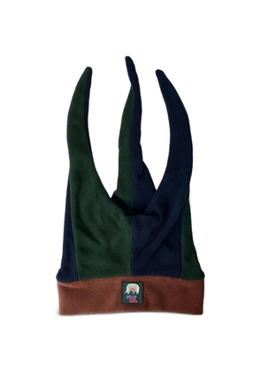 Brain Dead logo-patch beanie hat - Green