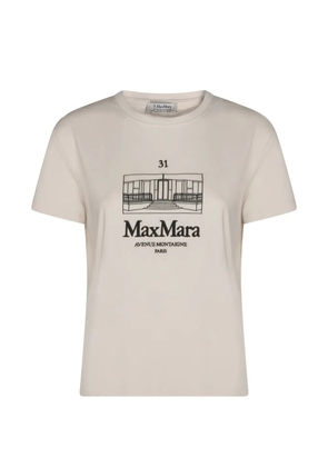 'S Max Mara Bella graphic-print T-shirt - White