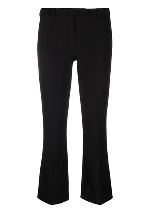 'S Max Mara mid-rise kick flare trousers - Black