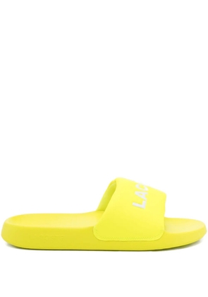 Lacoste Serve slides - Yellow