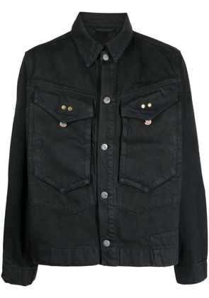 OBJECTS IV LIFE button-up cotton jacket - Grey