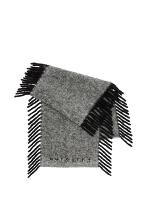 Burberry alpaca wool-blend Happy scarf - Grey