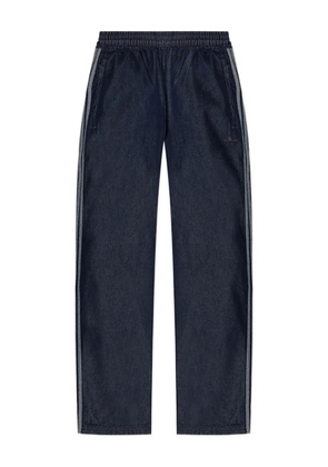 adidas cotton wide-leg jeans - Blue