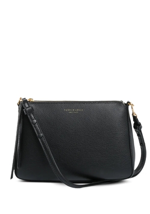 Tory Burch Perry zip-top leather shoulder bag - Black