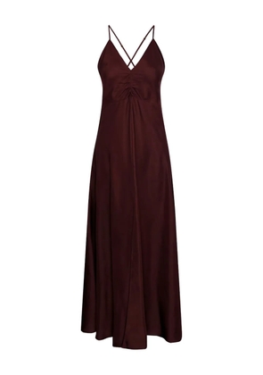 Forte Forte strappy midi dress - Red