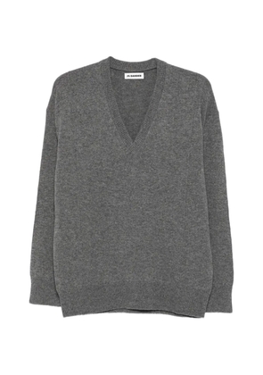 Jil Sander V-neck sweater - Grey