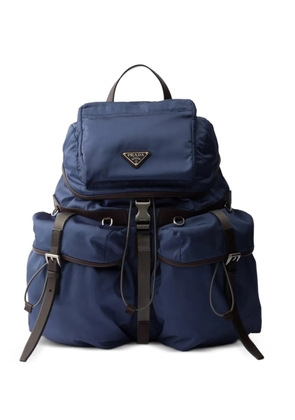 Prada Re-Nylon buckled backpack - Blue