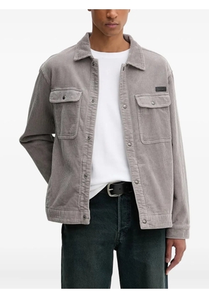 AllSaints Castleford corduroy shirt - Grey