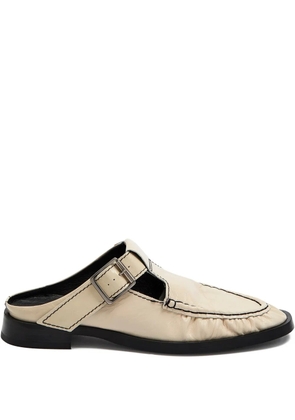 Miista Gianna buckle mules - Neutrals