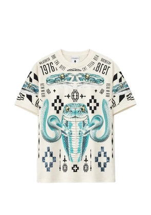COUNTY OF MILAN graphic-print T-shirt - Neutrals