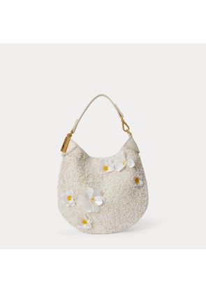 Polo ID Floral Beaded Pouch