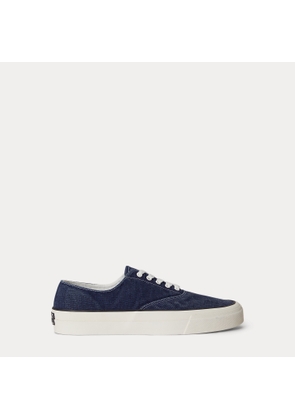 Keaton Washed Canvas Trainer