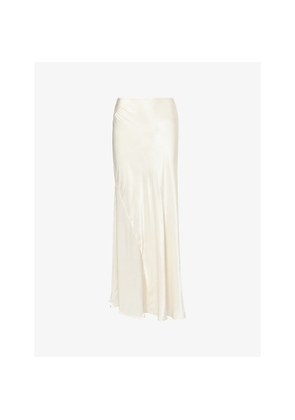 Womens Dissh Charli High-Waist Woven Maxi Skirt