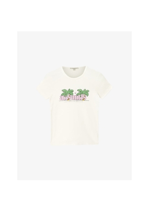 Womens Allsaints Troppo Stevie Cotton-Jersey T-Shirt