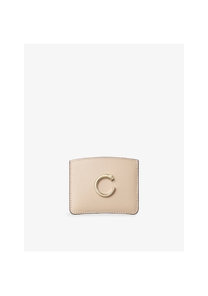 Womens Panthère C De Cartier Leather Card Holder