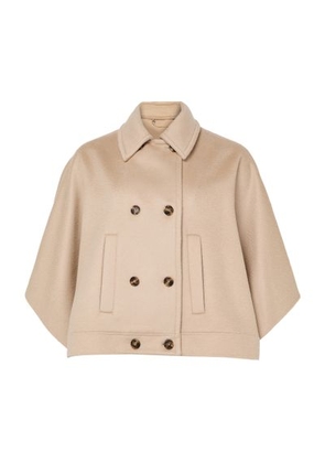 Double-breasted cape