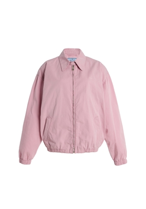 Prada Cotton-Gabardine Blouson Jacket - Moda Operandi