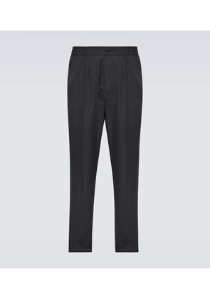 Tom Ford Cotton and silk straight pants
