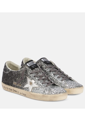 Golden Goose Super Star glitter sneakers