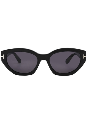 Tom Ford Penny Smoke Cat Eye Ladies Sunglasses FT1086 01A 55