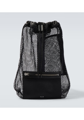 Tom Ford Leather-trimmed backpack
