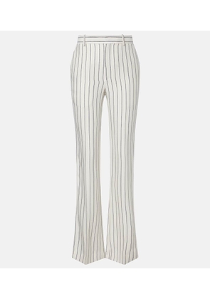 Balmain Pinstripe straight pants