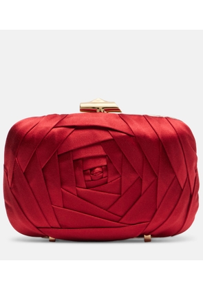 Roger Vivier Rose Vivier satin clutch